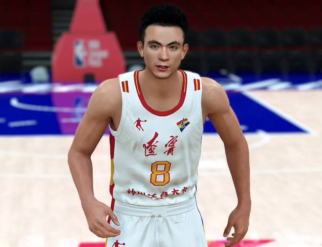 NBA2K22 赵继伟 面补-长游分享网