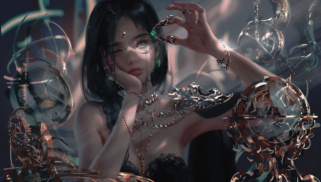 AI少女 鬼刀–风铃公主 捏脸面补-长游分享网