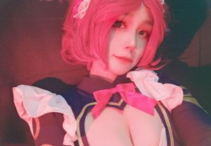 王者荣耀 妲己 女仆咖啡 cos-长游分享网