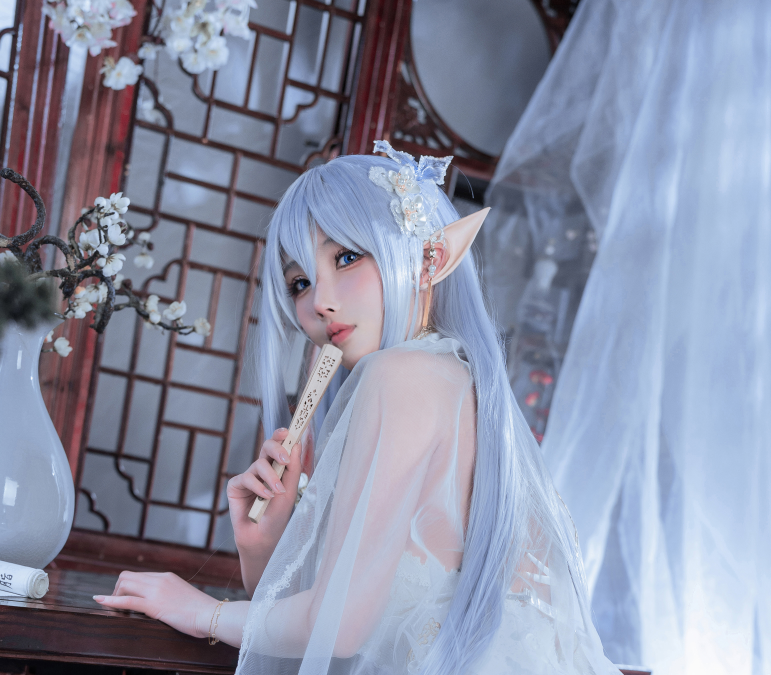rioko凉凉子cos优菈+阿尔比恩+武藏写真+视频-长游分享网