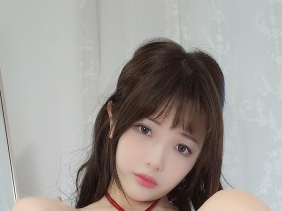 雯妹不讲道理cos冰雪+逸仙+红色兔女郎写真+视频-长游分享网